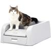 PetSafe ScoopFree Clumping Self-Cleaning Litter Box - Automatic Electric Litter Box with Integrated Health Counter - Mess-Free Waste Disposal - Odor-Free for Fresh Environment