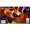 LG OLED evo 77'', Serie G4 2024, OLED77G45LW, Smart TV 4K, Design One Wall, Processore α11, Brightness Booster Max, 60W, Dolby Vision, Wi-Fi 6, 4 HDMI 2.1 4K@144Hz, GSYNC, VRR, ThinQ AI, webOS 24