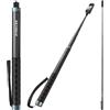 REYGEAK Bastone per selfie esteso da 300 CM per Insta360 X4,3 m, ultra lungo, invisibile, con vite da 1/4, monopiede in fibra di carbonio impermeabile per Insta360 X4/X3/X2/ONE/ONE RS/ONE