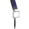 XANLITE BEACON SOLAR LED IP44, 200 LUMENS, 2 FIXING MODES, 14-HOUR BATTERY LIFE
