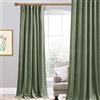 StangH Tende verde salvia da 213 cm, in velluto spesso e super morbido, per asilo, camera da letto, isolamento termico, per casa, ufficio/bagno, 132 x 213 cm, 1 pannello (SHUSCBR5SD1-5284C36)
