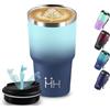 Grsta Tazza Termica, 20oz Termos Caffè, Senza BPA, Mantiene Caldo per 6 Ore/Freddo 8 Ore, Borraccia Termica, Senza Perdite, Travel Mug, Acciaio Inossidabile 18/8, per Ufficio, Campeggio, Café, Viaggio