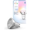 Philips Hue Essential Smart LED GU10 (Confezione da 1), Lampadina smart con luce bianca e colorata, Lampadina intelligente 4.7 W, Luce smart compatibile con Alexa, Google Assistant e Apple Home