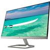 HP - PC 27f Monitor 27" FHD 1920 x 1080 a 60 Hz, IPS, Antiriflesso, Borderless, Tempo risposta 5 ms, AMD FreeSync, Regolazione Inclinazione, Comandi su schermo, Low blue light, VGA, HDMI, Argento