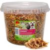 UGF Underground Food UGF - Gamberetti essiccati - 400 g in un secchio da 3 litri, Insetti gamberetti, Cibo per uccelli selvatici (tutto l'anno), Snack per cani, Cibo per tartarughe, roditori, lucertole, pesci