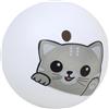 Generic Sfere di giocattoli per gatti gatti con palline sonore per gatto,Palla interattiva per gatti | Giocattoli classici divertenti per la palla di gatto, palla interattiva, giocattoli per esercizi per