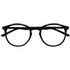 OPULIZE Met, Reading Glasses Unisex Adulto, Frontale Grigio Chiaro Bracci Neri, 1 50 Diottrie