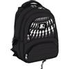 Maricart | Zaino Starter per Scuola Media e Superiore Capienza 29 Lt con 4 Scomparti da Uomo o Ragazzo - Zaino Campus Treck Storm