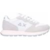 SUN68 ALLY GLITTER TEXTILE Sneaker da Donna Bianco Z35203-01