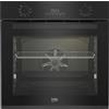 Beko BBIM13300CDXE - Forno da Incasso Multifunzione Elettrico 60 cm 9 funzioni Classe A+ Nero e Dark Inox