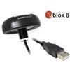 Navilock GNSS Beidou Galileo Glonass GPS NL-8004U u-blox 8 USB montaggio su tett