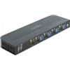Delock Anschlsse Eingang 4 x HDMI-A Buchse 4 x USB 3.0 Typ-B Buchse 8 x 35 mm 3 Pin Kli