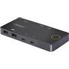 StarTech.com C2-H46-UC2-PD-KVM switch per keyboard-video-mouse (kvm) Nero
