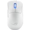 ASUS ROG Keris II Ace Wireless AimPoint White mouse Mano destra RF Wireless Blu