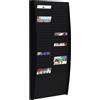 PAPERFLOW Portariviste PAPERFLOW Scheda di selezione 50 celle nero DIN A4 50 volte