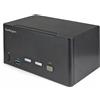 StarTech.com KVM Switch DisplayPort a due porte e triplo monitor DP - 4K 60Hz UH