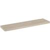 DRW Mensola in MDF in rovere chiaro