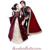 Disney 👸 DISNEY Biancaneve e il suo principe limitato 650 EX. Bambola Biancaneve li...