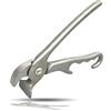 Kerafactum Pinza per pizza, per teglia da pizza, in alluminio pressofuso, pinza per pizza, teglia con meccanismo a molla, pinza per forno, pinza per teglia da 20 cm