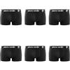 Pierre Cardin Underwear Pc/1/Bc/Pk6 Boxer Corti, Nero Basso2, L (Pacco da 6) Uomo