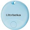 Ultrbeka Air Localizzatore, Tracker Tag 1 pezzi, Compatibile con Apple Dov'è (solo iOS), Trova Oggetti e Chiavi, Bagagli, Valigie, Portafogli, Impermeabile IP67, Batteria Sostituibile blue