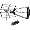 Metronic 415054 Antenna Trinappe 26 DB + Filtro 694 MHz Grigio