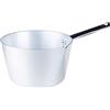 Baldassare Agnelli Pentole Agnelli Alluminio ALMA10920 Linea 3mm Casseruola Conica con 1 Manico, 20 cm, Acciaio