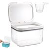 Yudobliss detersivo per lavanderia, contenitore da 2,8 l con coperchio ermetico, scatola di chiusura a scatto