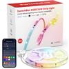 SwitchBot RGBICWW Striscia LED 5M, 72 LEDs/m Matter Luci LED Compatibili con Apple Home, Alexa, Google Home, 16 Milioni di Colori, Sincronizzazione Musicale, Smart Luci LED Camera da Letto, Cucina