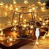 ENLACE Catena luminosa a LED con fiori di ciliegio, alimentata tramite USB, 3 metri, 20 LED bianco caldo, illuminazione interna