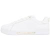 Tommy Hilfiger Donna Sneakers Court Chique in Pelle, Bianco (White), 42 EU