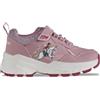 LOTTO Alvara K Unisex Kids, Scarpe da Ginnastica, Rosa Dk Rose, 33 EU