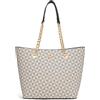 Montana West - Borsa tote da donna a tracolla, borsa da donna con manico superiore, Colore: beige, Taglia unica
