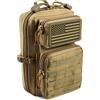 LIVANS - Zaino tattico multiuso Molle, borsa per attrezzi tattica EDC, per telefono, mini borsa da vita, EDC medica, mini design da zaino IFAK di zaino da 3 giorni