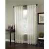 Curtainworks Soho Voile Sheer Curtain Panel, Oyster, by 84 Inches