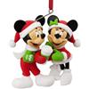 Hallmark Decorazione per albero di Topolino e Minnie, decorazione per albero Disney, ornamento da appendere per Natale, regali di Natale