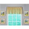 Today's Curtain Emelia - Mantovana in voile originale, 35,6 cm, oro, 152,4 x 35,6 cm (larghezza x lunghezza)