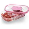 Snips, Salva Affettati 1.5 L, Contenitore Porta Affettati, Contenitori Per Cibi, Colore Rosa, Made In Italy