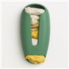 Snips Porta Sacchetti, Supporto Organizer Sacchetti di Plastica, Supporto da Parete per Borse, Organizzatore Sacchetti per la Spesa e i Rifiuti, 28,5 x 14 x 8, Verde, Made in Italy