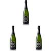 Batasiolo SPUMANTE METODO CLASSICO, Vino Bianco, Spumante Secco, Champenoise Chardonnay e Pinot Nero (Confezione da 3)