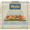 Wasa Crunchy Twist Poppy Seeds & Sea Salt, Cracker Integrali Ricchi di Fibre con Farina di Segale, Semi di Lino, Semi di Papavero e Sale Marino, Fette Sottili e Croccanti, Ideali come Snack, 245 g