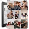 Loyobo Custodia personalizzata compatibile con Kindle Paperwhite da 6 (10a generazione, 2018), antigraffio, sottile, morbida, in gel di poliuretano termoplastico, custodia personalizzata per Kindle