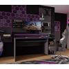 Forte TEZAUR R R - Scrivania, in legno, 160 x 93,8 x 69 cm, colore: Nero
