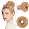 SEGO Pro Chignon Capelli Veri 100% Umani Chignon Finto Morbido Naturale per Capelli Corti e Fini Coda di Cavallo (#27 Biondo Scuro,25g)
