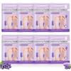 Ycaaeo 8 Paia Lavender Foot Peel Mask, Maschera Piedi Esfoliante, Maschera PIEdi Idratante, Maschera Esfoliante PIedi Forte, Efficace Peeling PIedi per PIedi Secchi e Screpolati