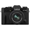 Fujifilm X-T30 II Kit Obiettivo XC15-45mmF3.5-5.6 OIS PZ, Fotocamera Digitale da 26 MP, Sensore CMOS X-Trans 4 APS-C, Mirino EVF, Filmati 4K 30p, Schermo LCD Touch 3 Orientabile, Nero
