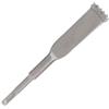 Onperpoe SDS Plus - Scalpello per rimozione mattoni, pettine SDS per piastrelle, cemento, pietra angolare, lama piatta trattata termicamente, per rimozione di mattoni, ispezione cavità e lavori di malta (25 cm