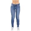 Liu Jo Jeans Bottom Up Vita Regular Divine UA4002D4448 Blu Scuro Blu
