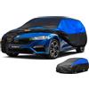 GunHyi Telo Copriauto da Esterno Gunhyi, Telo Auto Impermeabile e Traspirante Resistente Graffi Pioggia, Anti-Vento e Antipolvere per A4 Avant, Allroad, Volvo V60, BMW Serie 3 Touer (450 a 485 Cm) 2XL