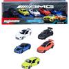Majorette - Mercedes-AMG 5 Pieces Giftpack - Set Auto in Metallo Die-Cast, 5 Modellini da Collezione con Licenza Ufficiale, 8502105000S06, Giocattolo per Bambini dai 3 Anni in su